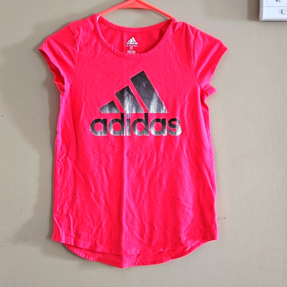Girls Adidas t-shirt Large 14